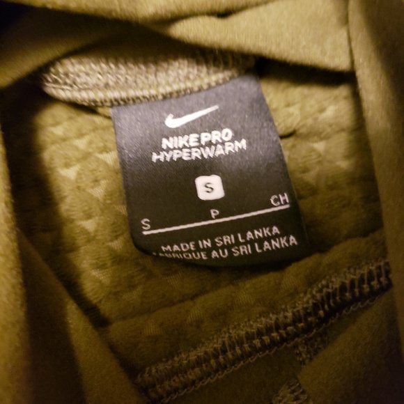 NIKE Womens Hyperwarm Hooded Shirt NWT - Picture 4 of 4